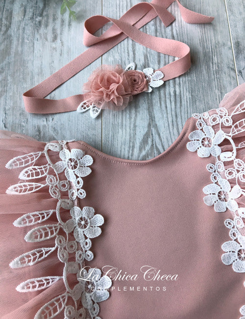 Body con diadema 9-12m