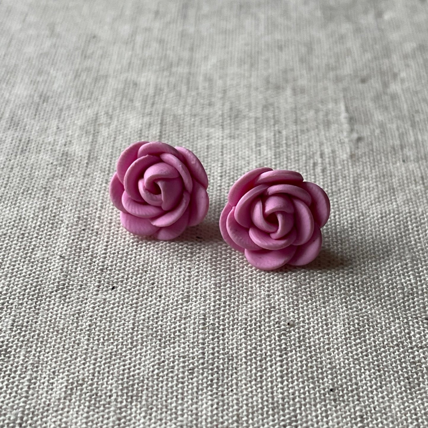 Pendientes Rosa