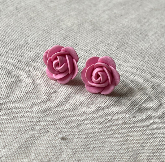 Pendientes Rosa