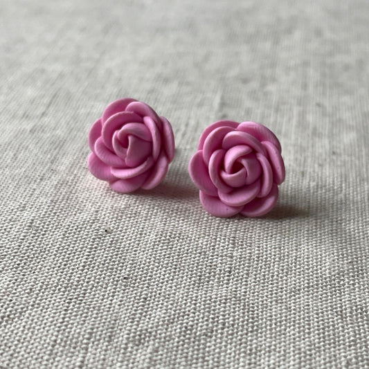 Pendientes Rosa