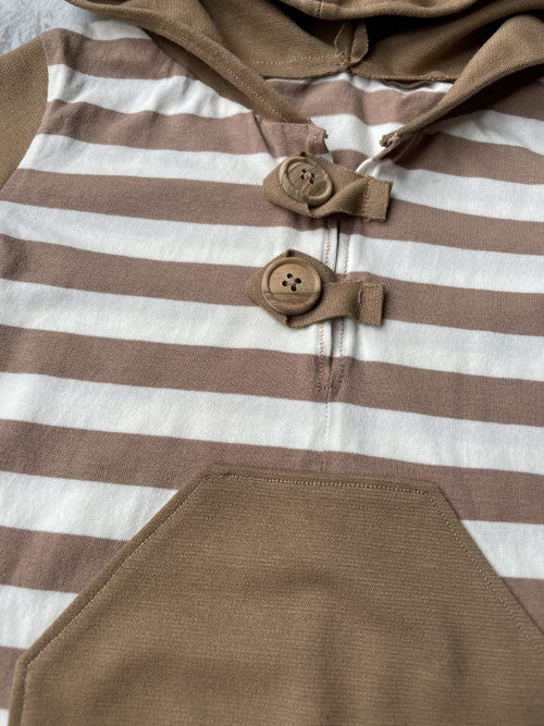 Body con capucha 6-9m
